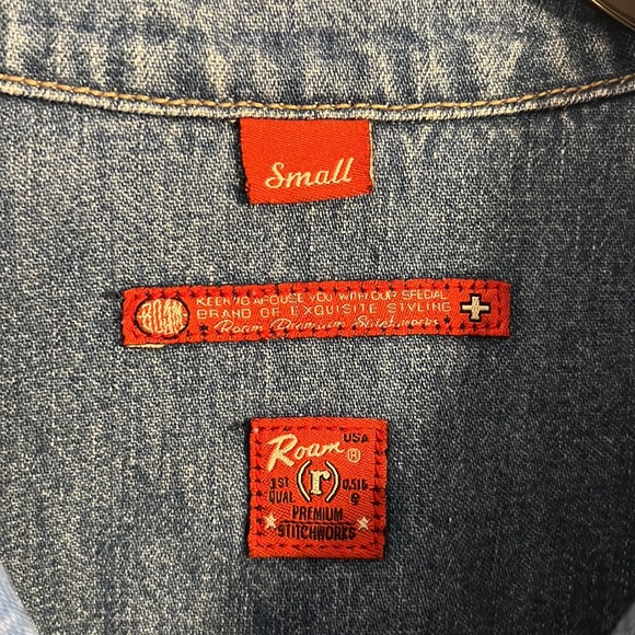 ROAM cropped denim jacket - Picture 2 of 7